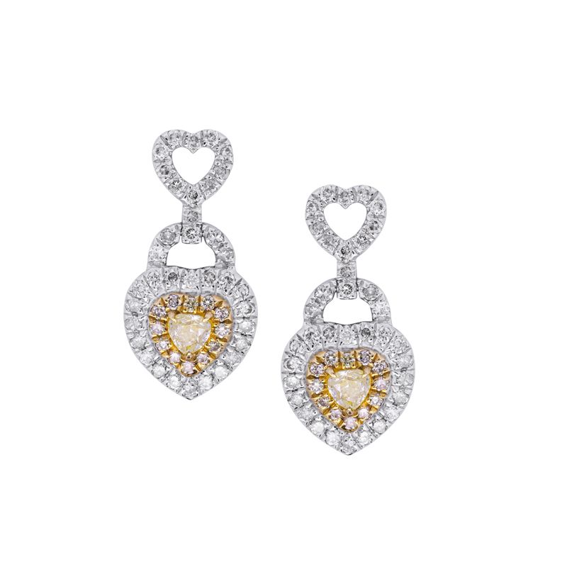 Juno Fancy Diamond Earrings